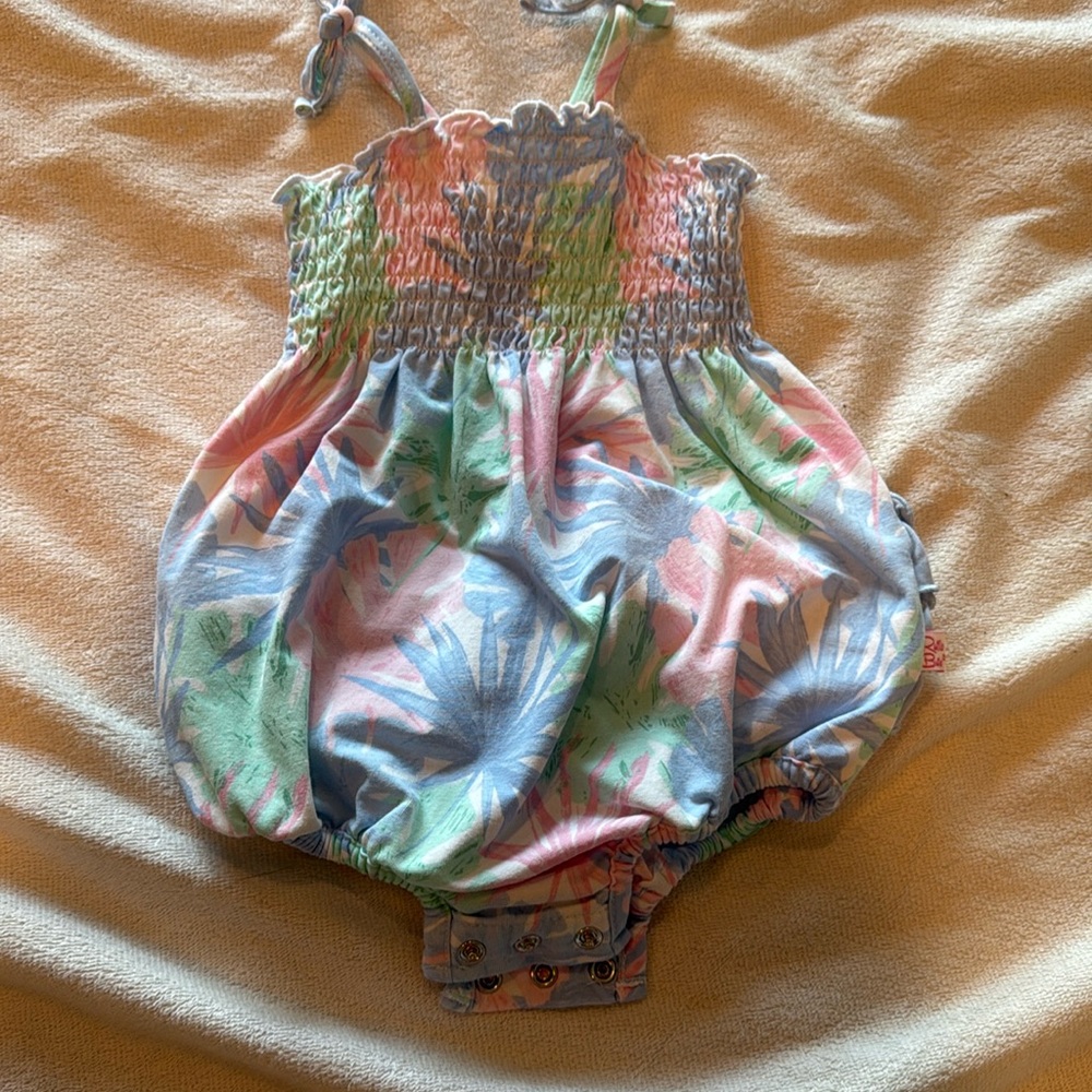 Ruffle butt onsie